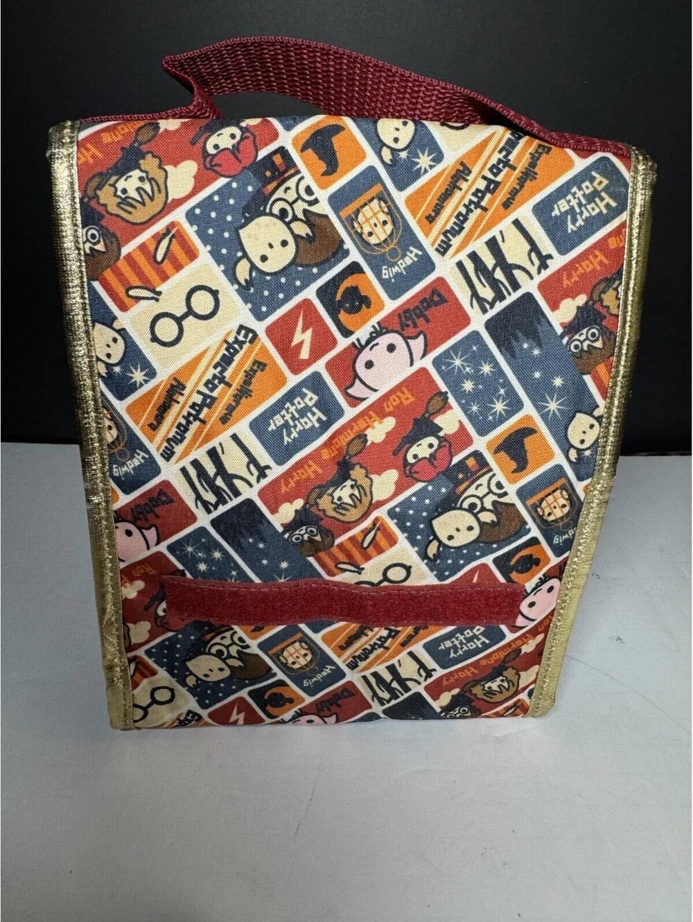 Harry Potter Lunch Bag - School Bag Roll Up Compact